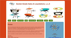 Desktop Screenshot of gardene-statesales.com